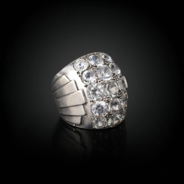 RENÉ BOIVIN <br> Art Deco ring