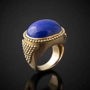 RENÉ BOIVIN <br> Bague Lapis
