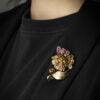 Flower Brooch - Image 2