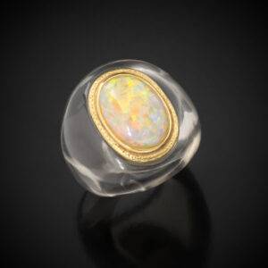 SUZANNE BELPERRON <br> Bague Boule