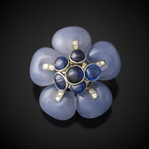 SUZANNE BELPERRON <br> Broche Fleur