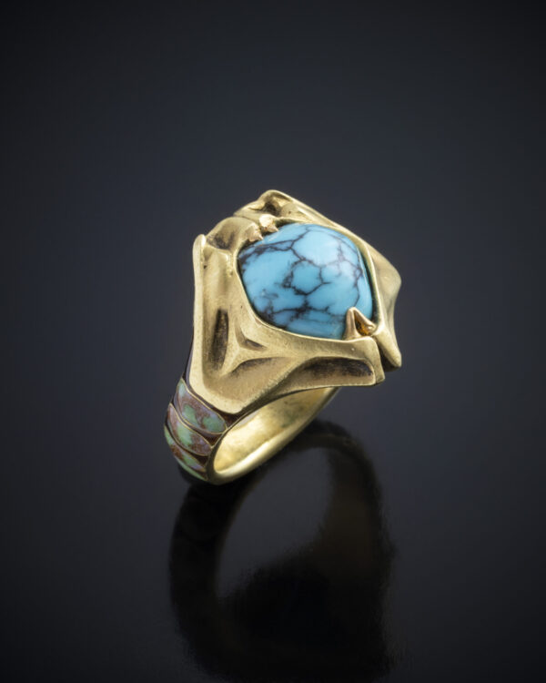 LUCIEN GAILLARD <br>  Snake Ring