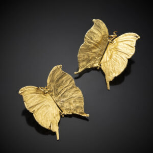 CLAUDE LALANNE <br> Paire de Clips d'Oreilles