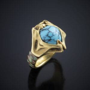 LUCIEN GAILLARD <br>  Snake Ring