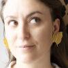 CLAUDE LALANNE <br> Paire de Clips d'Oreilles – Image 2