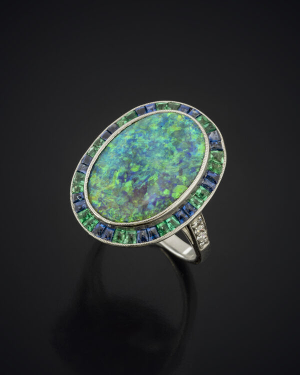 Bague Opale