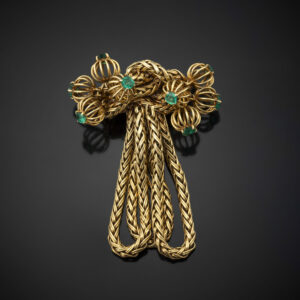 CARTIER <br> Brooch Passementerie