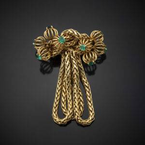 CARTIER <br> Brooch Passementerie