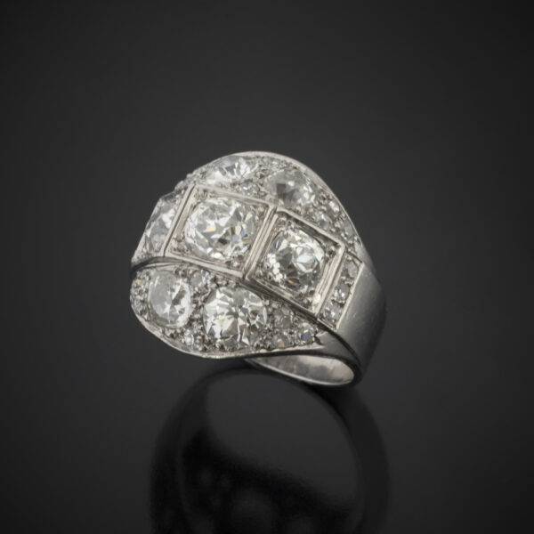 RENÉ BOIVIN <br> Bague Dôme