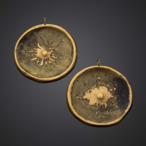 PAUL OUDET <br> Pair Earrings