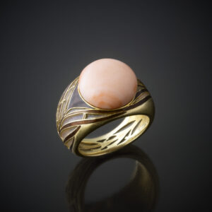 RENÉ LALIQUE <br> Coral Ring