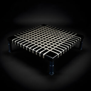 ALEXANDRE BABEANU <br> Table Basse Carrée