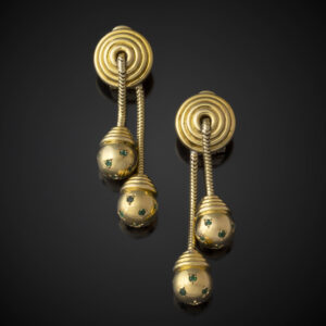 MELLERIO <br> Paire de Pendants d'oreilles